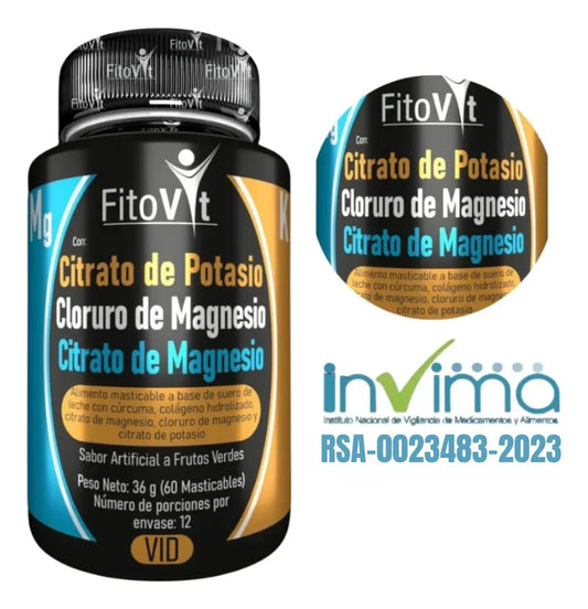 Citrato De Potasio Y Magnesio Original