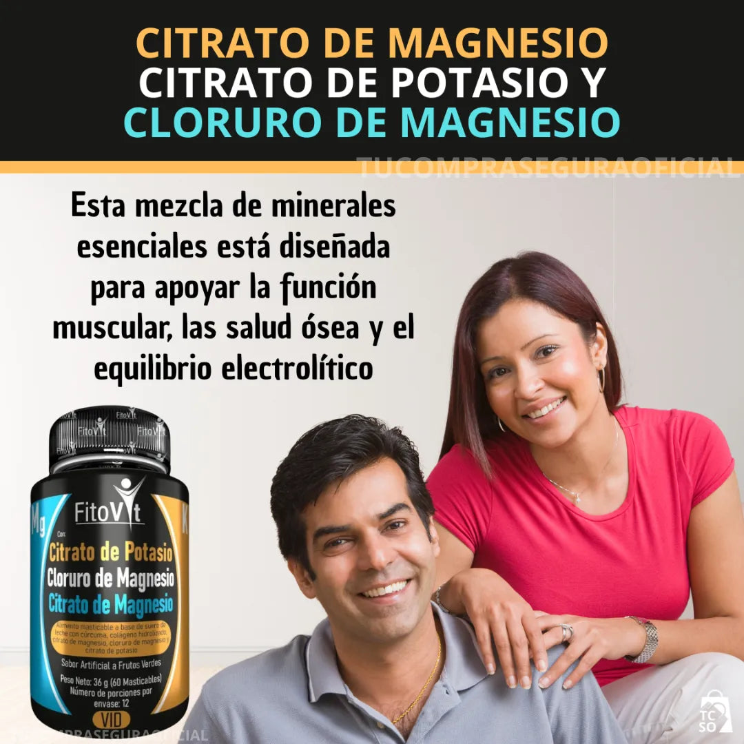 Citrato De Potasio Y Magnesio Original