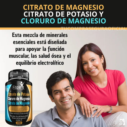 Citrato De Potasio Y Magnesio Original