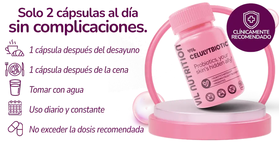 VIL CelulYtBiotic Colombia: Adiós Celulitis y Retención | Piel Firme desde Adentro