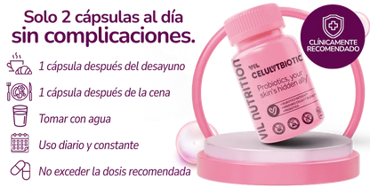 VIL CelulYtBiotic Colombia: Adiós Celulitis y Retención | Piel Firme desde Adentro