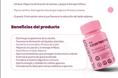 VIL CelulYtBiotic Colombia: Adiós Celulitis y Retención | Piel Firme desde Adentro